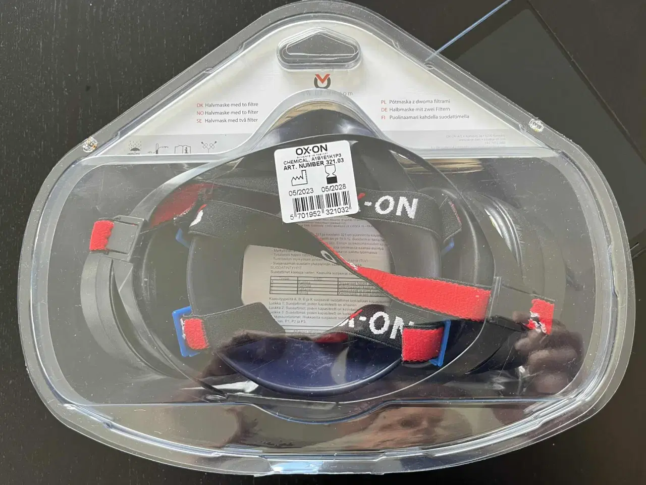 Billede 2 - OX-ON Respiratory Kit Chemical Comfort ABEK1P3 RD