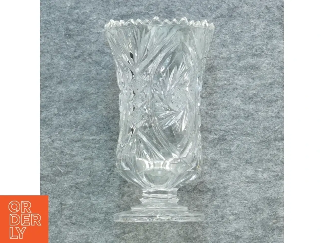 Billede 1 - Vase i krystal (str. 18 x 10 cm)