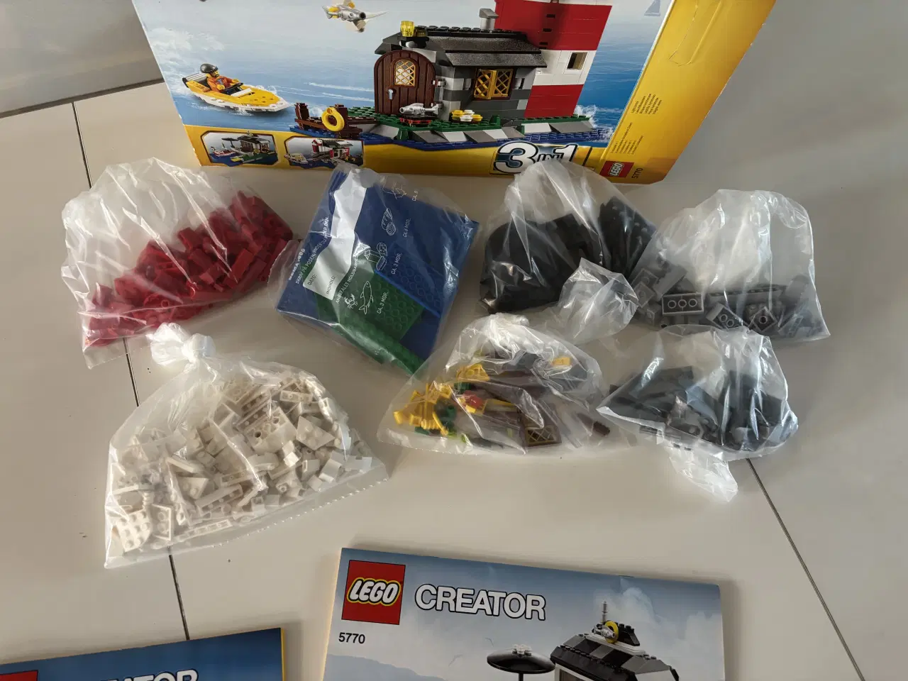 Billede 5 - 5770 LEGO Creator 3 in 1 .  fyrtårnsøen. 