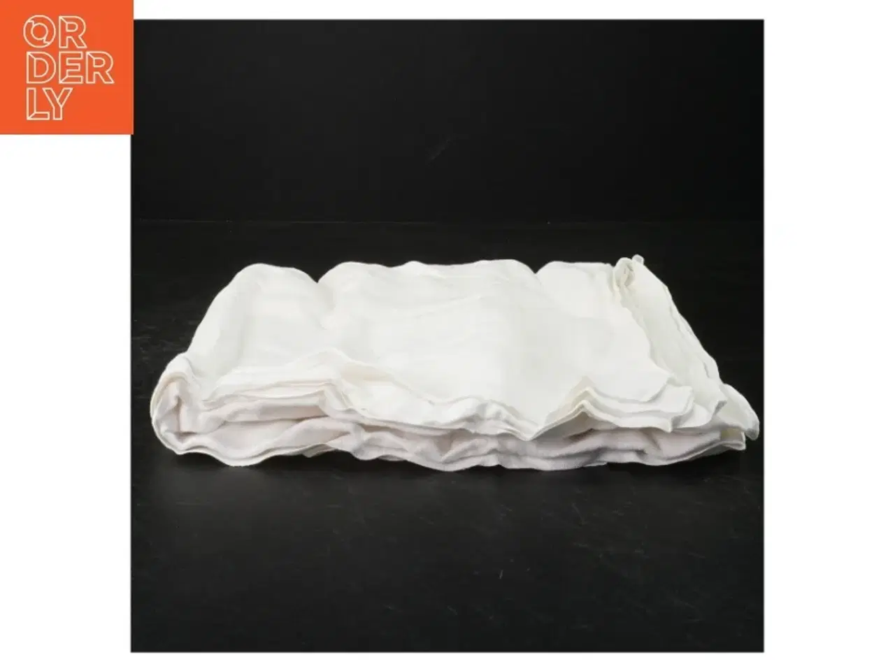 Billede 1 - Hvidt lagen (str. 108 x 105 cm)