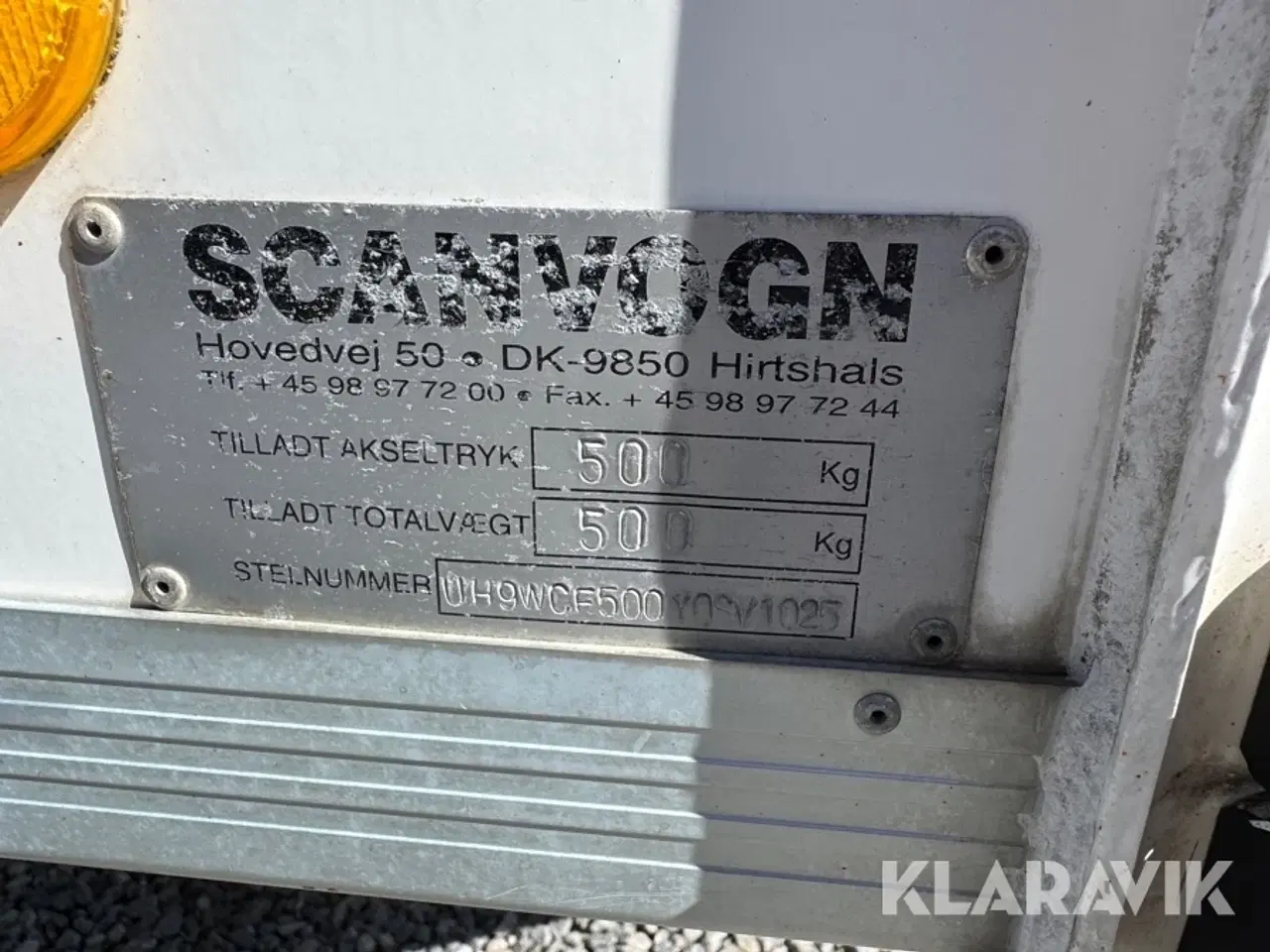 Billede 5 - Lukket toilet-/badvogn på trailer Scanvogn WC-Flex