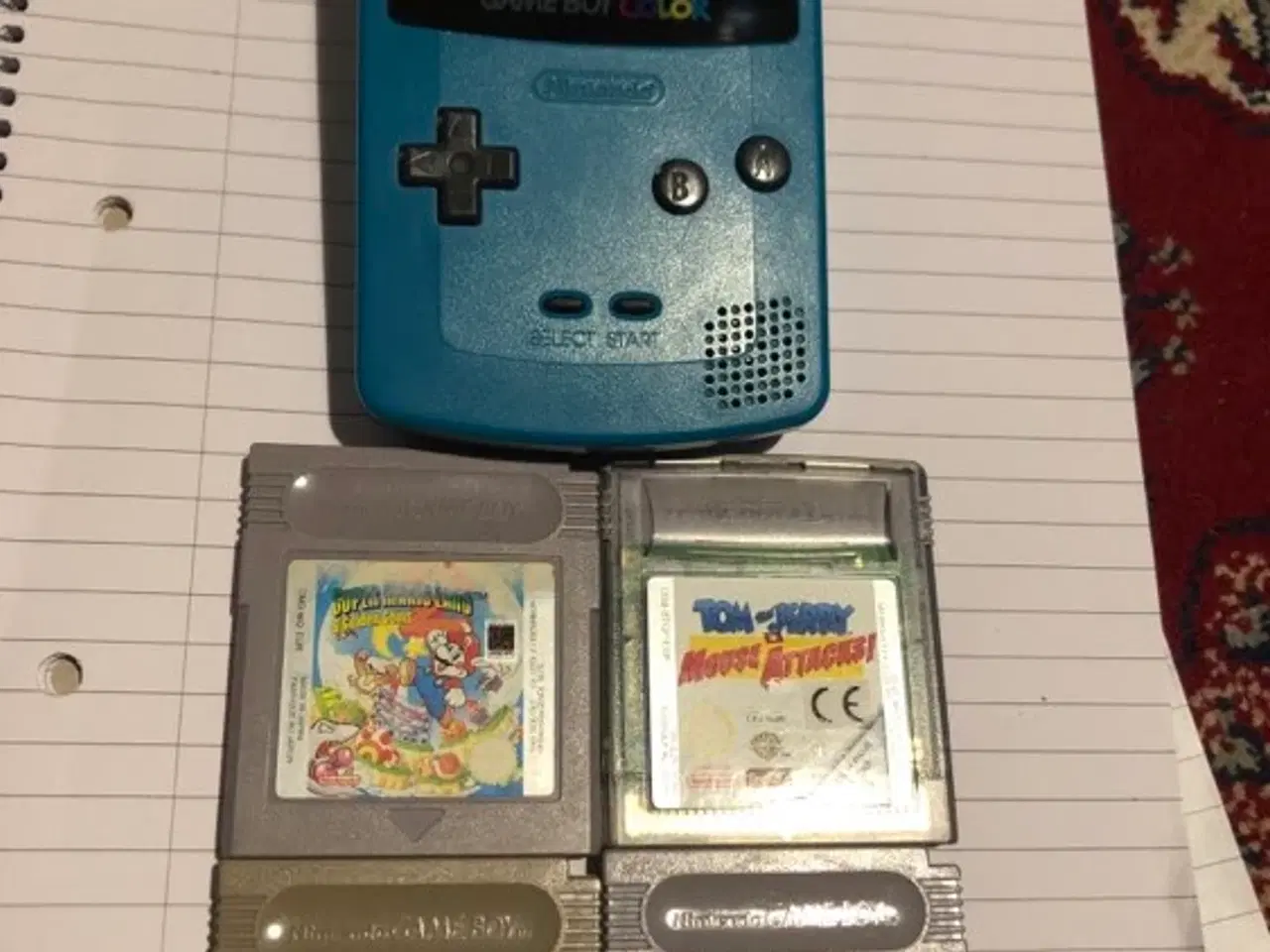 Billede 1 - Game Boy Color, Super Mario Land 2, Tetris, Wario 