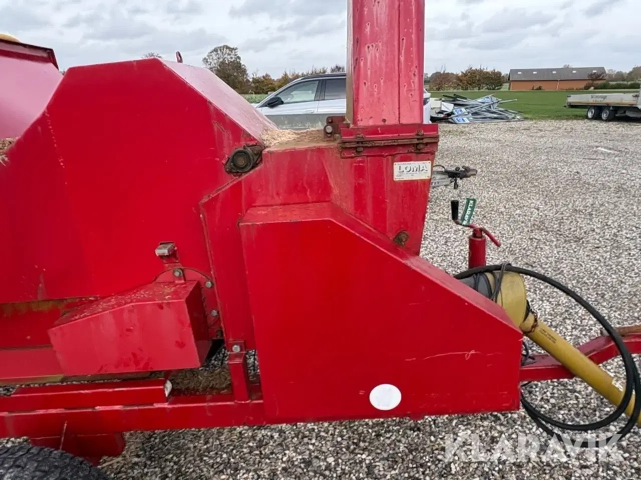 Billede 12 - Flishugger/neddeler LOMA K50HF m. Magnetbånd Lamo K50HF