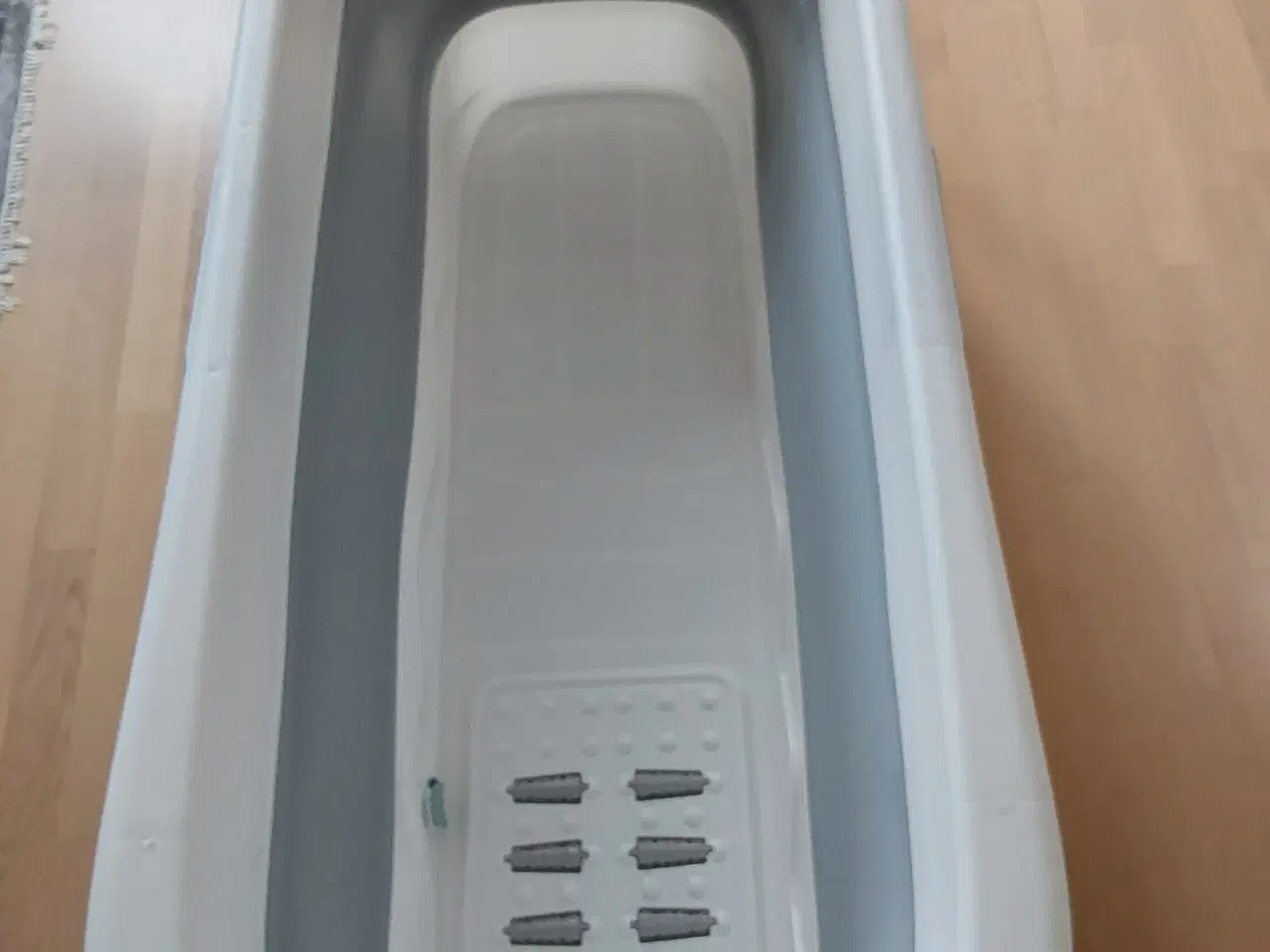 Billede 3 - Foldebadekar med låg og termometer 149 x 62O cm.