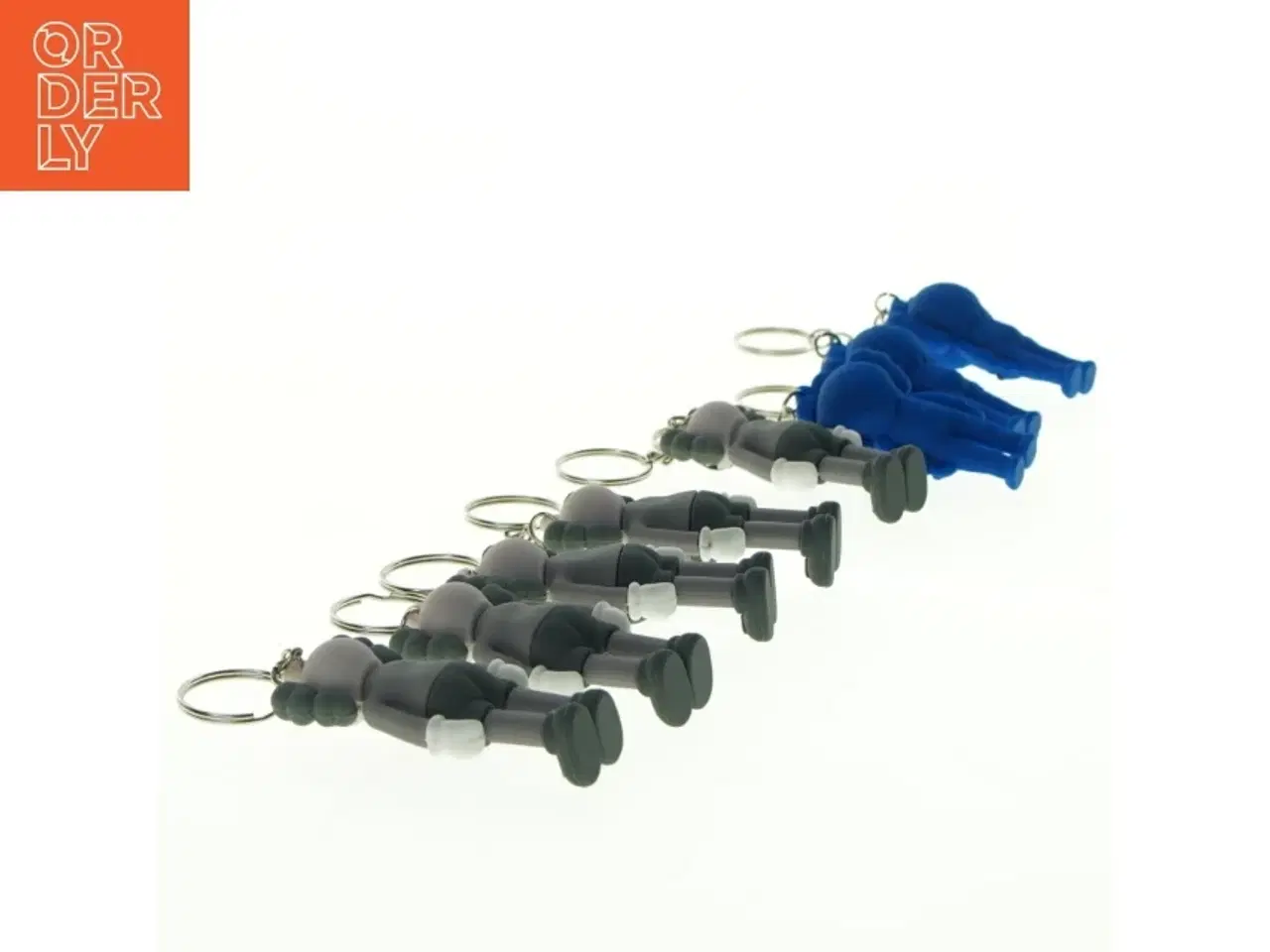 Billede 2 - Nøgleringe (str. 6,5 x 3 cm)
