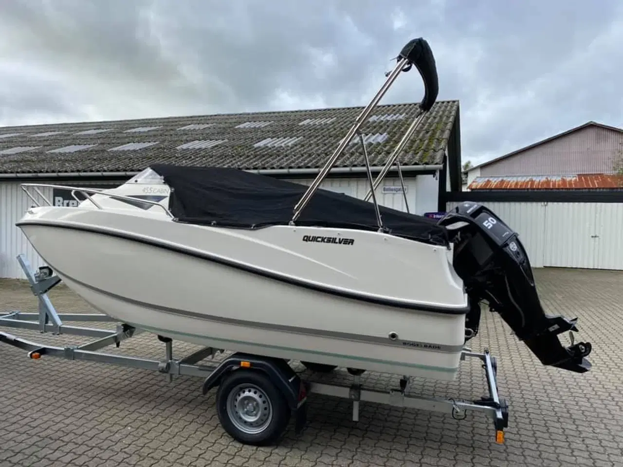 Billede 10 - Quicksilver 455 Cabin 50 HK med alt i udstyr