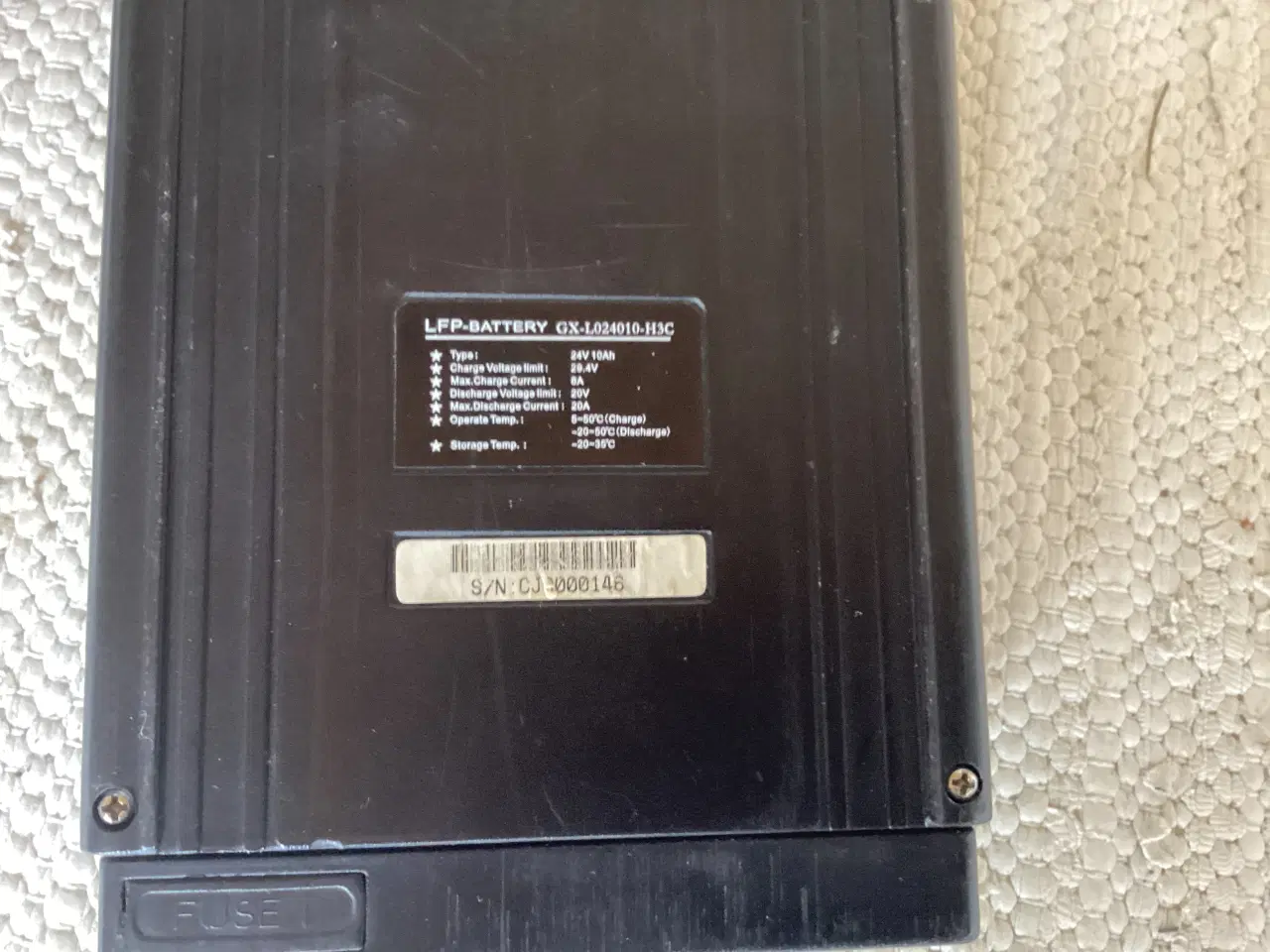 Billede 5 - 1 stk. Batteri med oplader, til  El cykler Defekt.