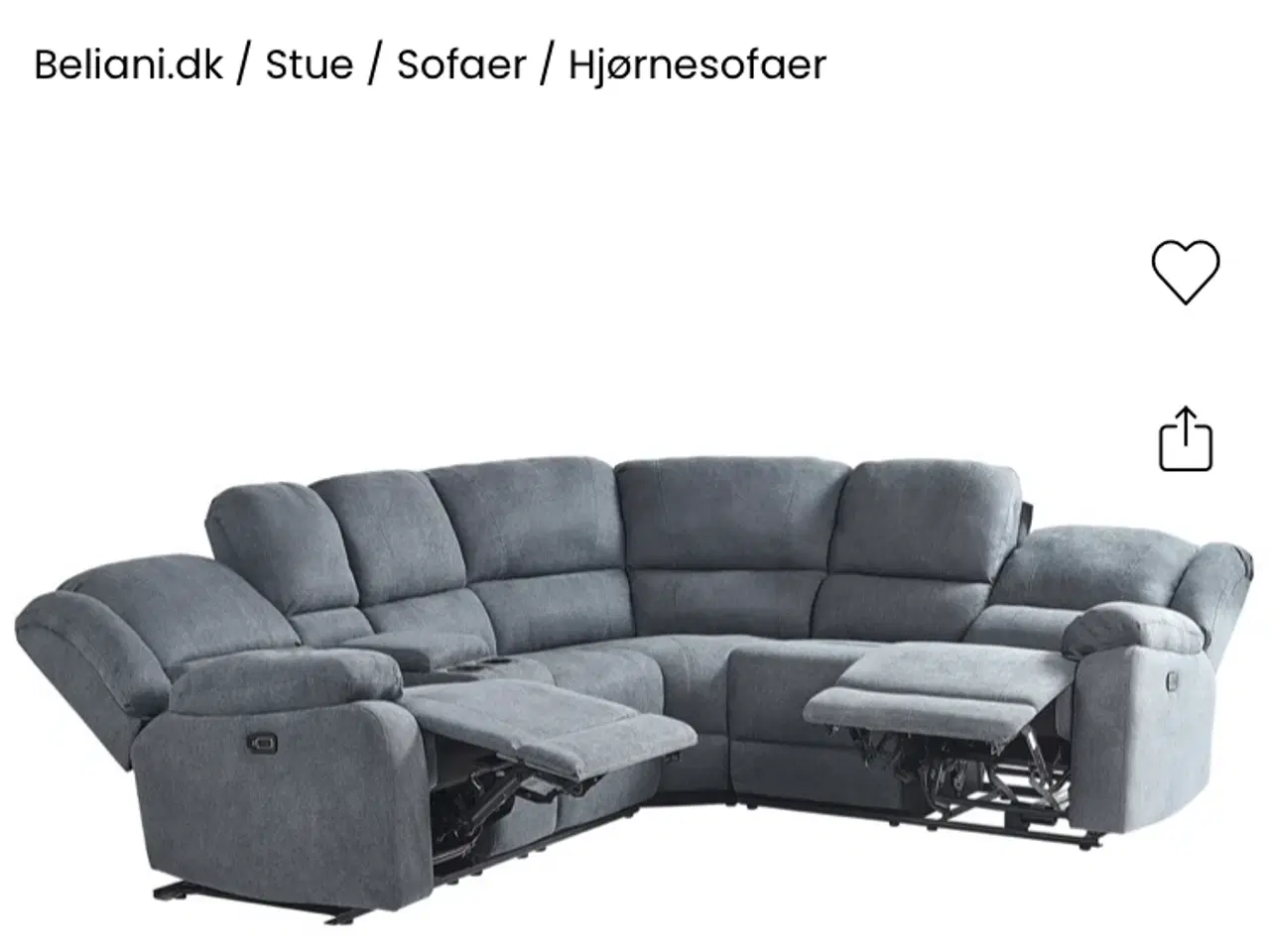 Billede 1 - Hjørnesofa
