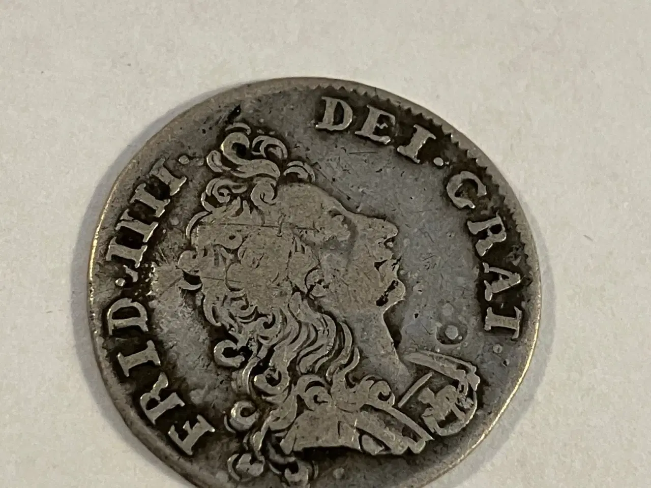 Billede 2 - 8 skilling 1700 Denmark