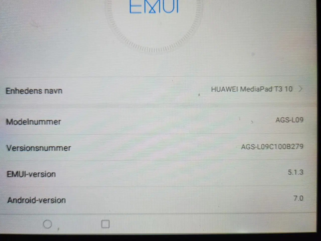 Billede 1 - Huawei Mediapad T3.10 