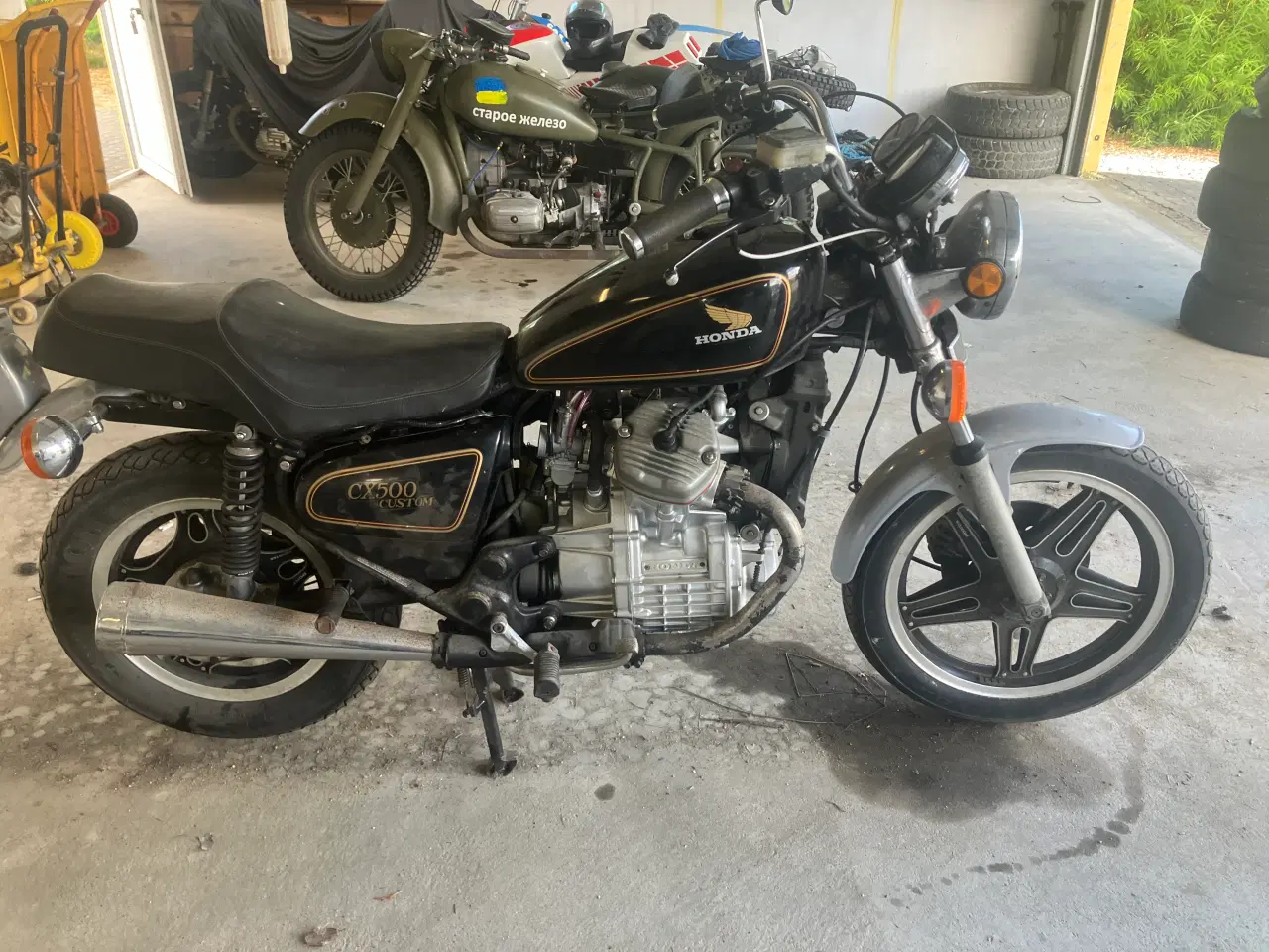 Billede 4 - Honda CX 500 custom ( Veteran)