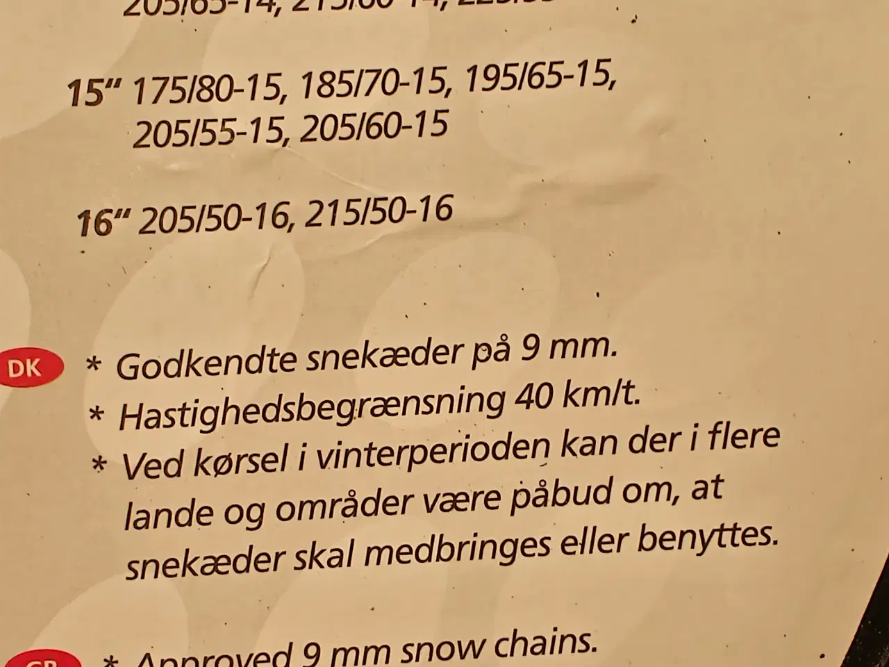 Billede 2 - Snekæder, 9mm nye