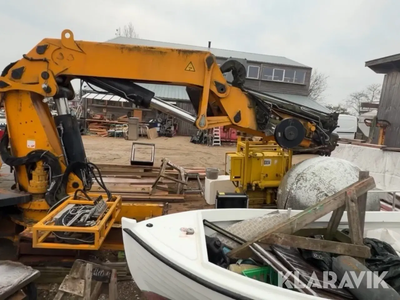 Billede 10 - Hydraulisk læssekran med hydraulikstation Palfinger PKR 540C V1