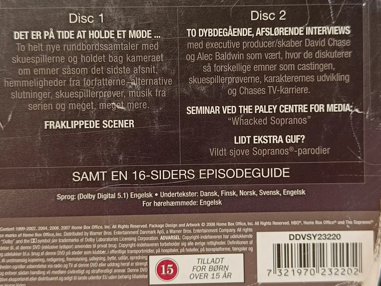 Billede 3 - The Sopranos 86 episoder 30 discs 