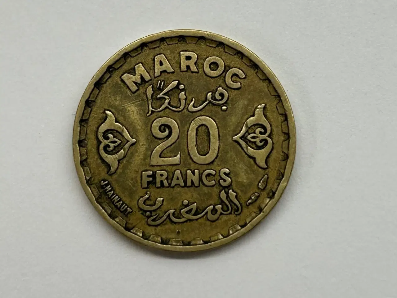 Billede 1 - 20 Francs Morocco