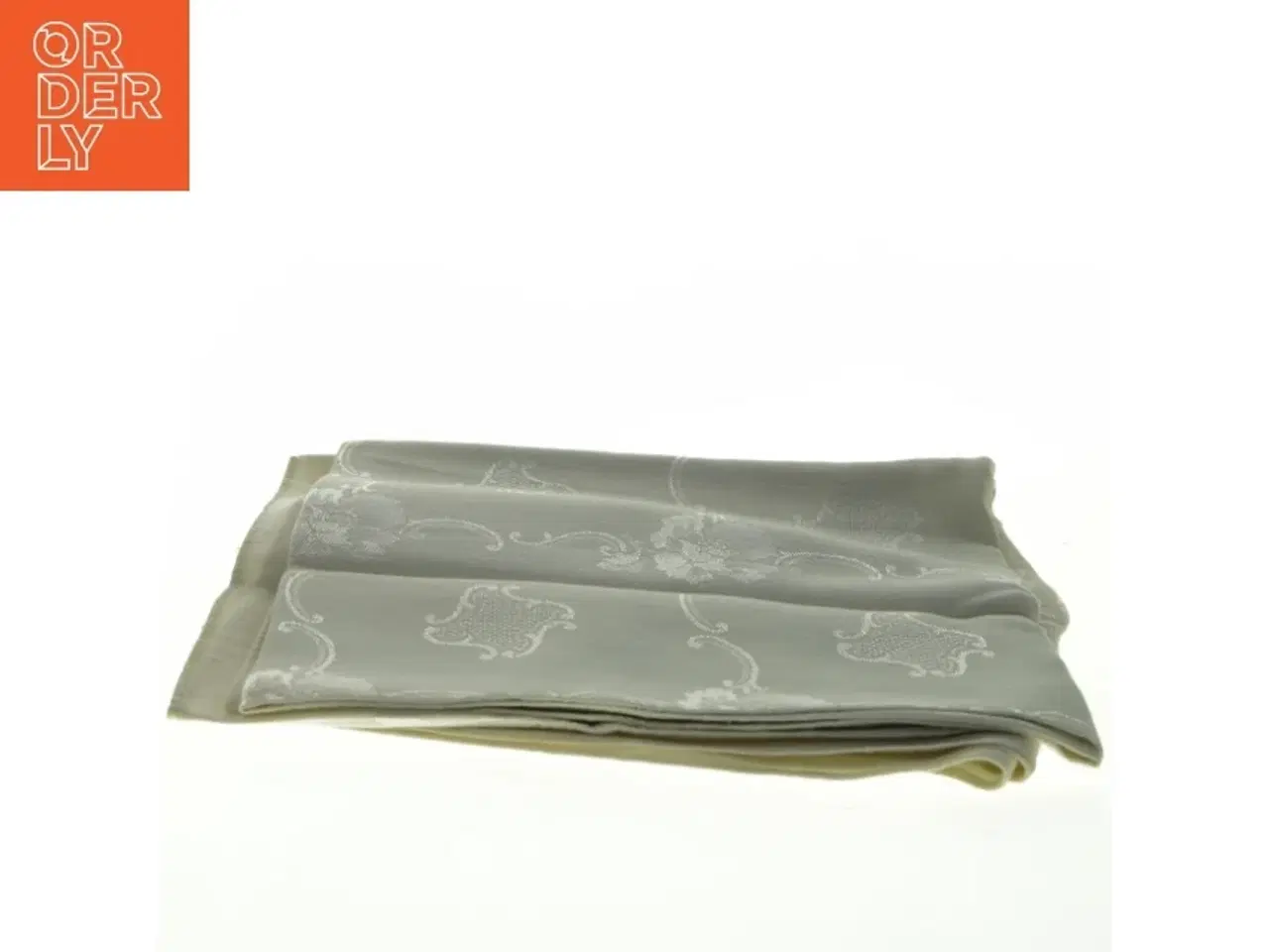 Billede 2 - Damask dug (str. 112 x 120 cm)