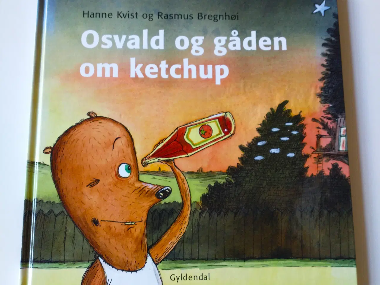 Billede 1 - Osvald og gåden om ketchup. Af Hanne Kvist