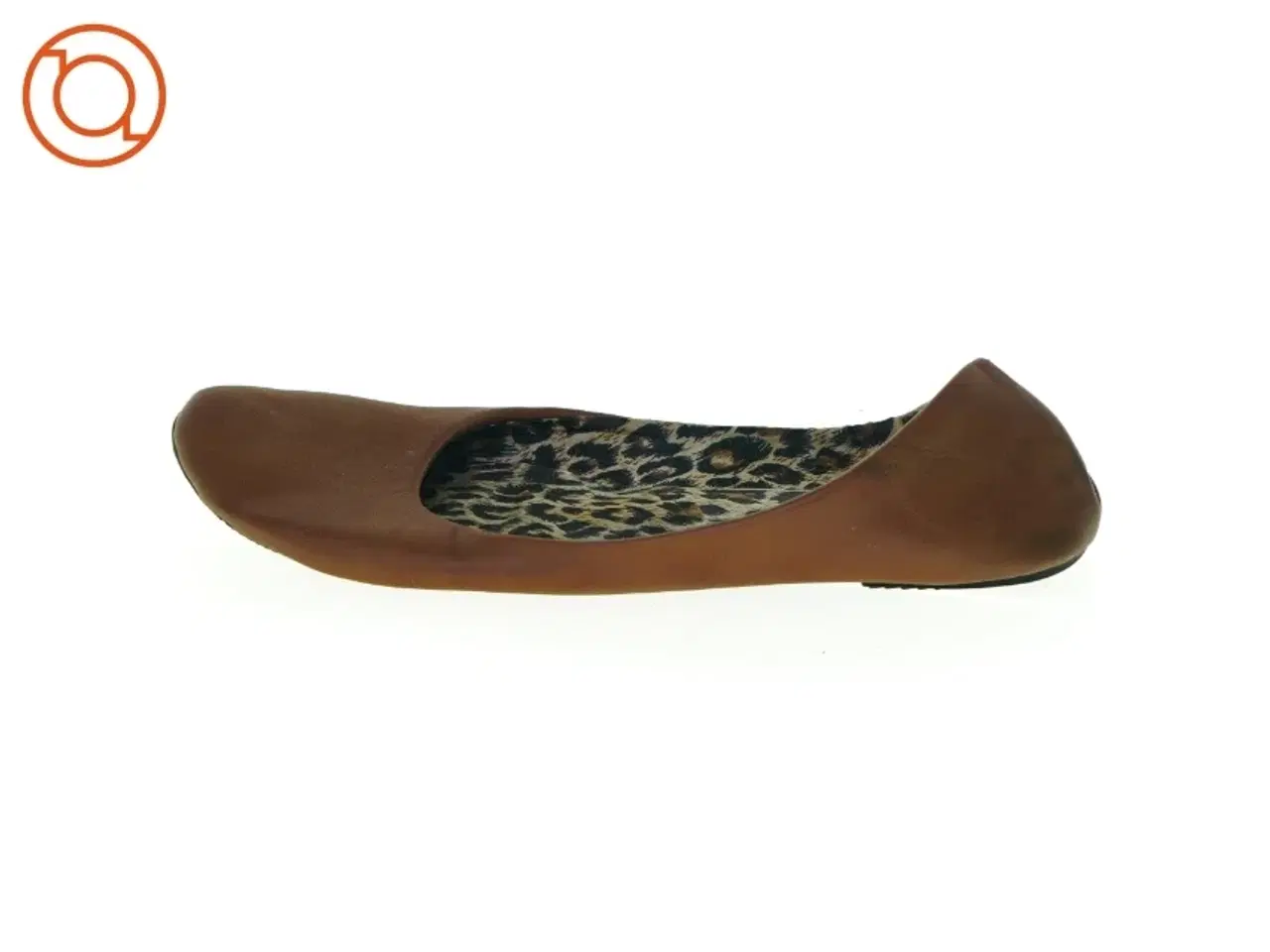 Billede 1 - Brune dameballerinaer (str. 38)