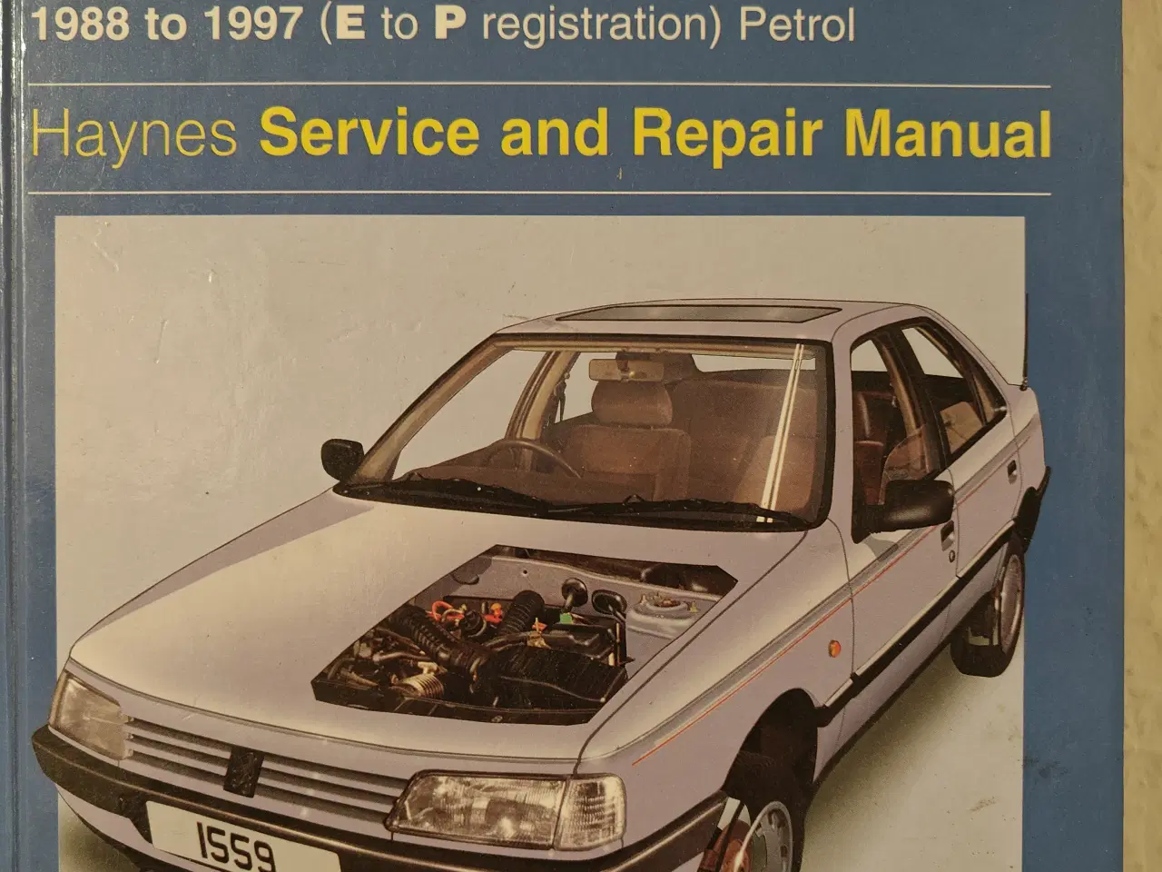 Billede 1 - Haynes Peugeot 405 service bog