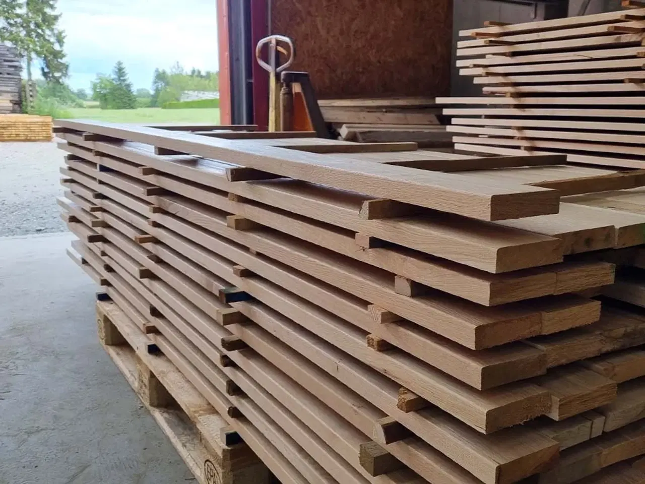 Billede 5 - Terrassebrædder, egetræ - hele DK