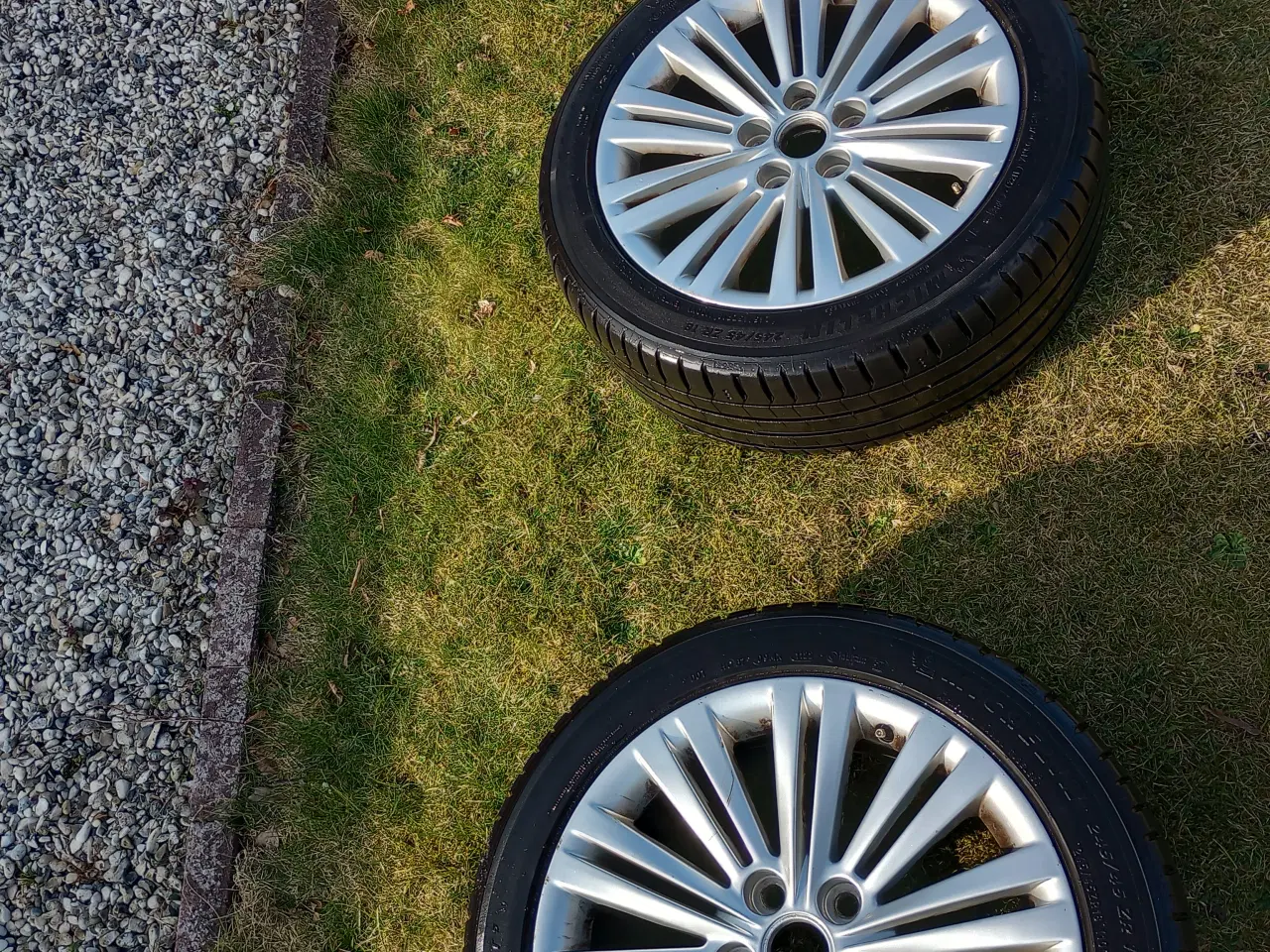 Billede 9 - 18" alufælge 5x120 nye Goodyear Eagle 245-45-18 .