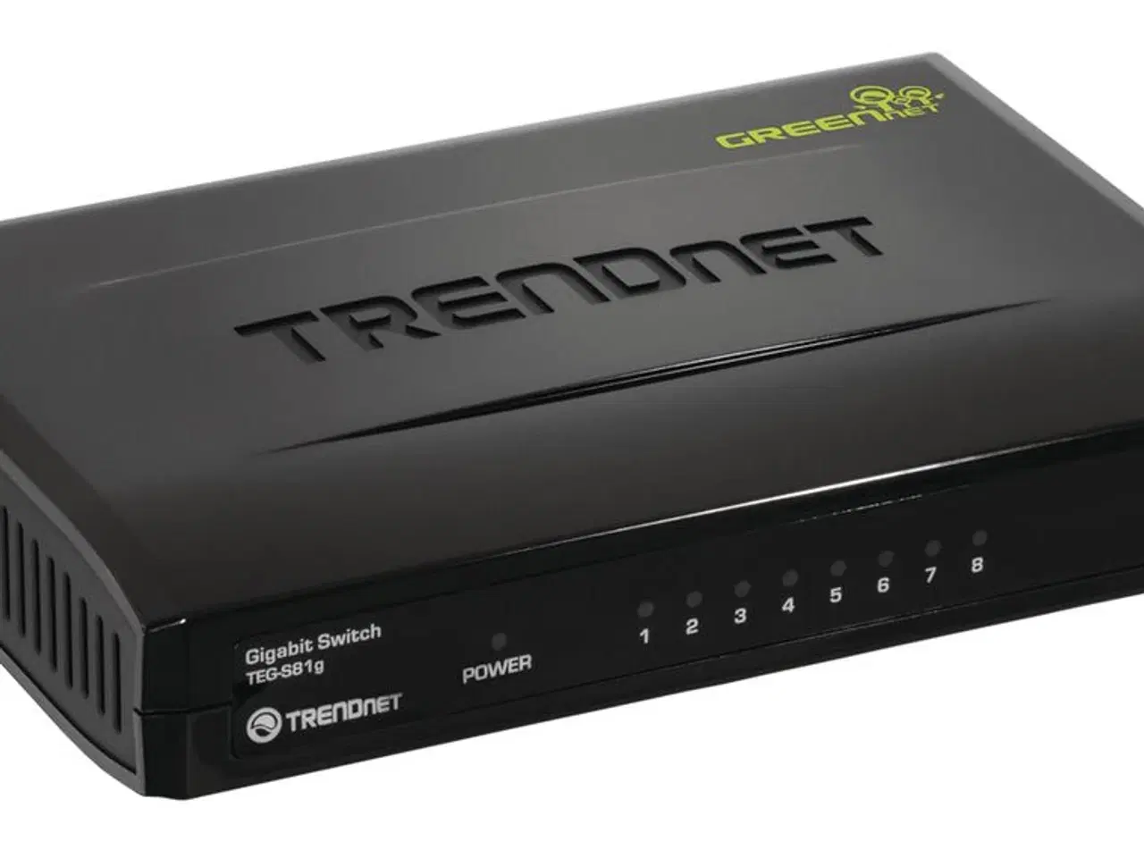 Billede 1 - TrendNet TEG-S81G - Ethernet-switch, RJ45-porte 8