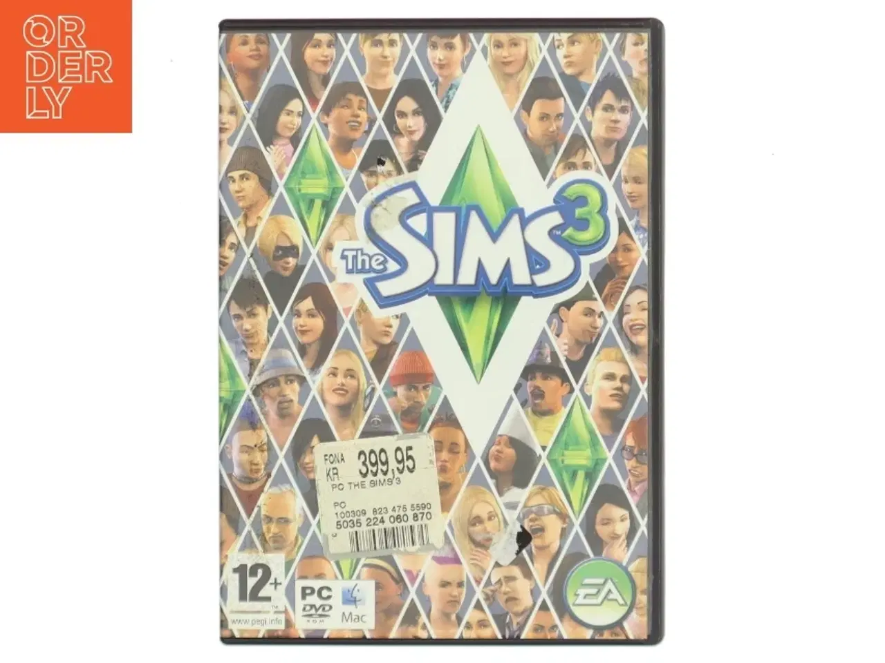 Billede 1 - The Sims 3 PC spil fra Electronic Arts (str. Standard DVD-størrelse)