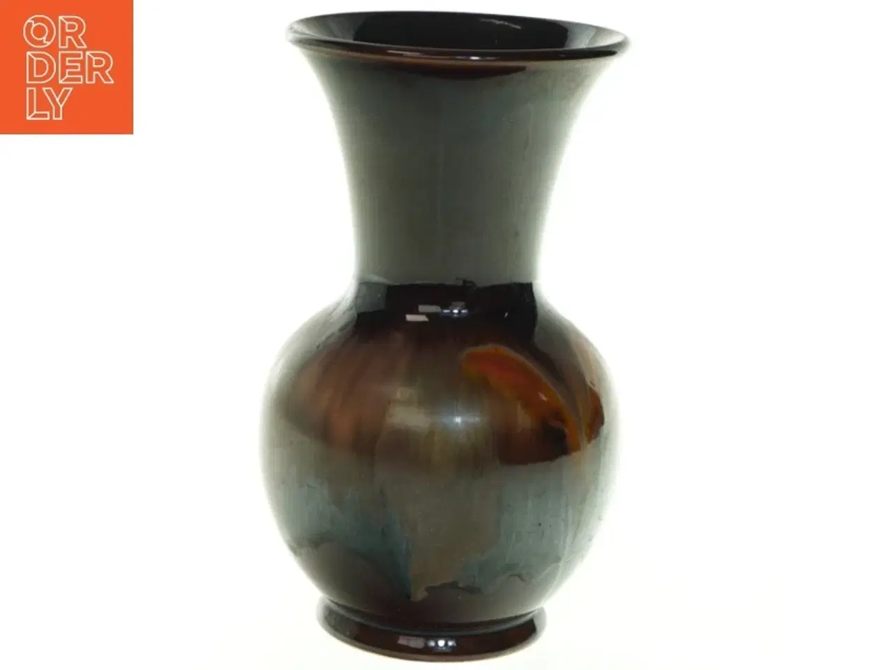 Billede 1 - Keramikvase (str. 18,5x11 cm)