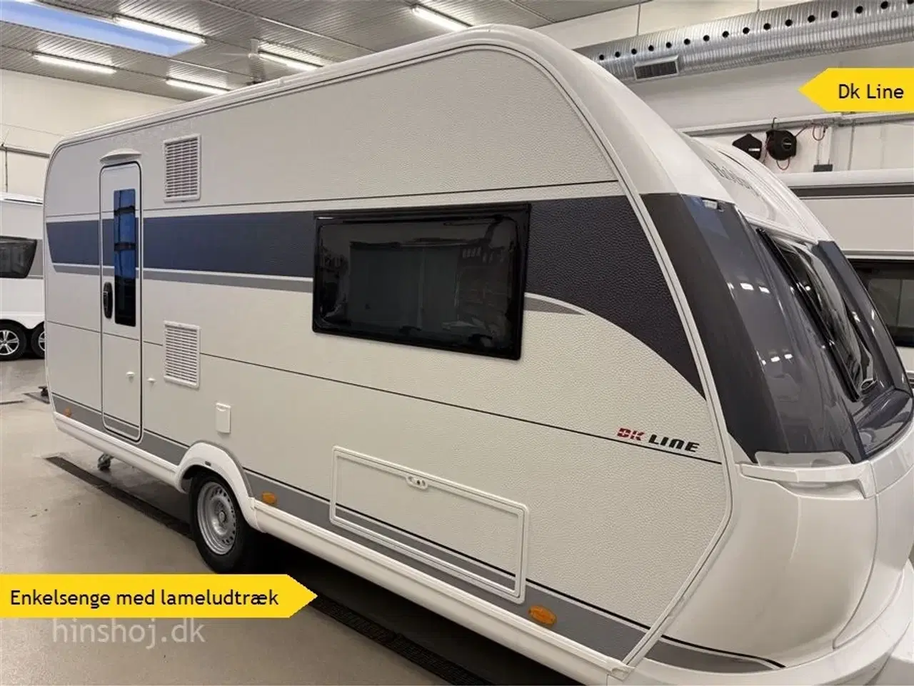 Billede 1 - 2026 - Hobby De Luxe 460 SL   Flot enkeltsengsvogn fra Hinshøj Caravan A/S