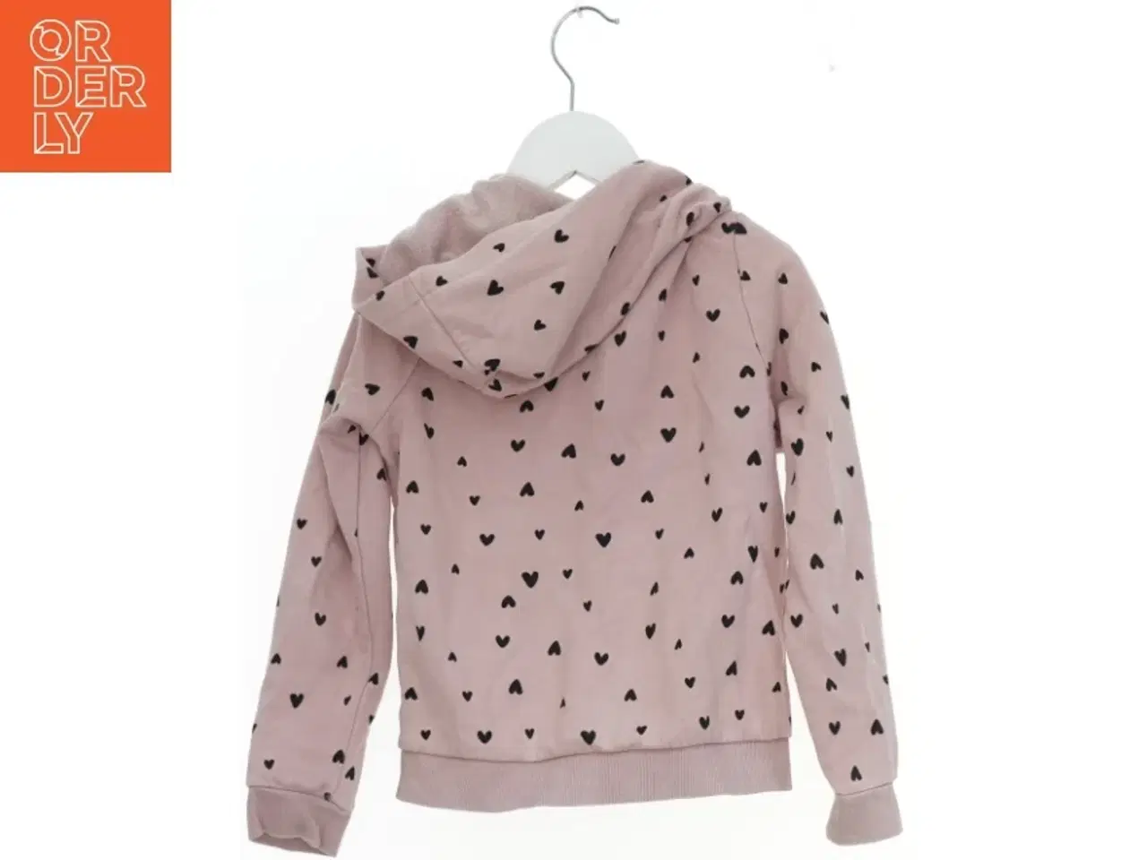 Billede 2 - Hættetrøje med hjerter fra H&M (str. 122)