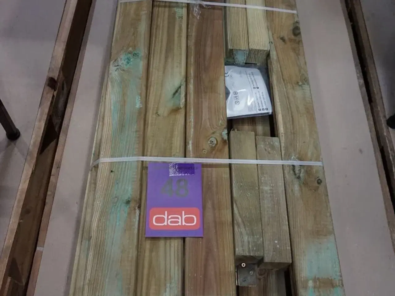 Billede 2 - Nordic Play - Sandkasse med bænk & låg 120x120 cm