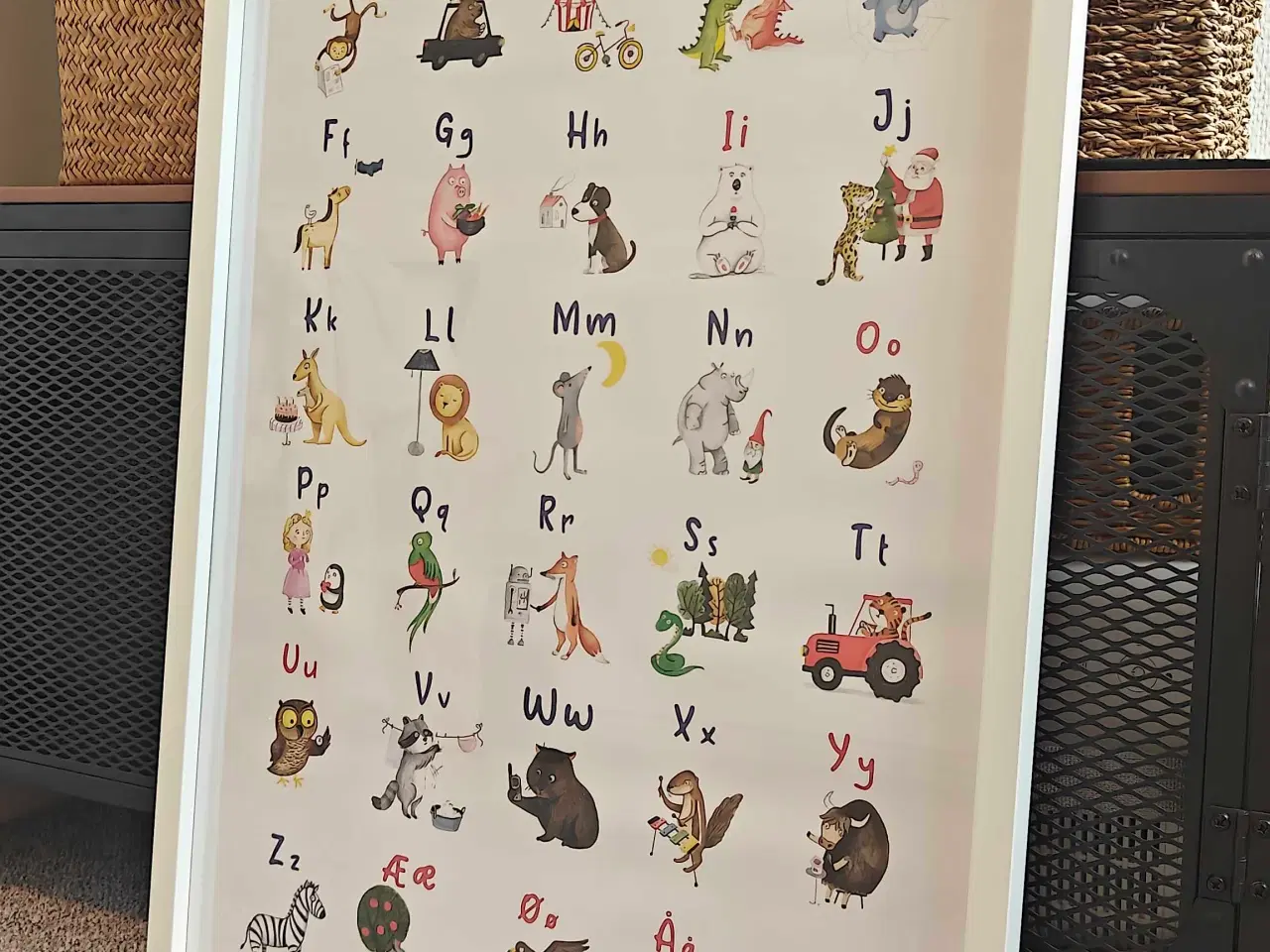 Billede 3 - Håndtegnet ABC-plakat