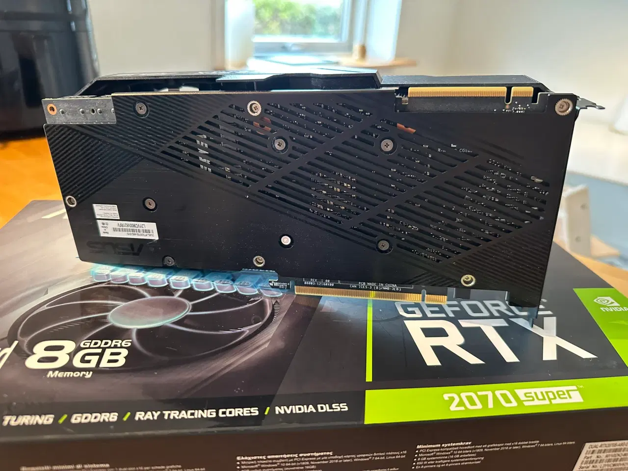 Billede 3 - Asus RTX 2070 Super 8GB Dual Evo
