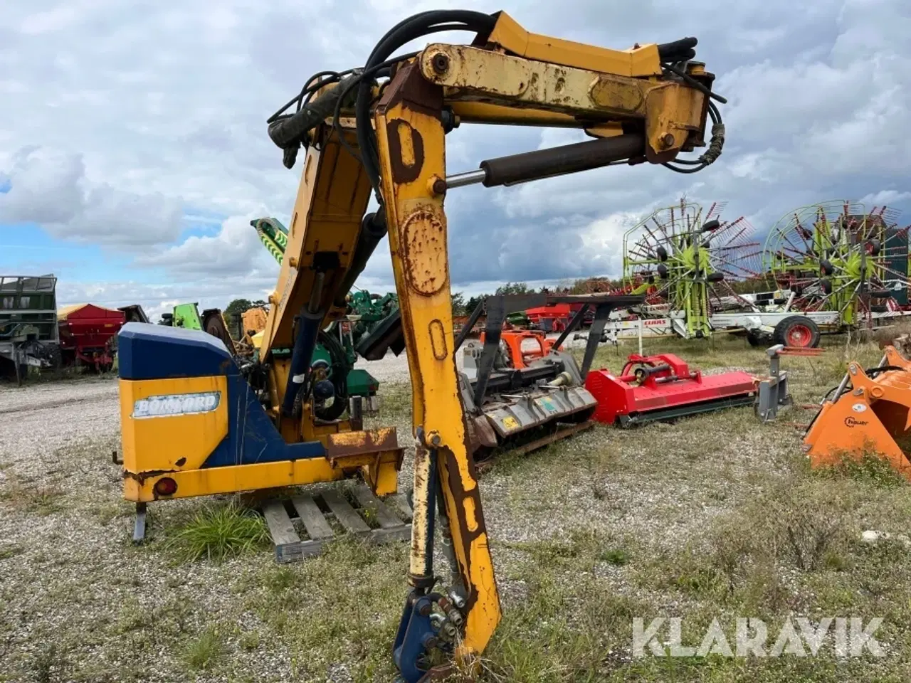 Billede 3 - Armklipper Bomford Buzzard med slagleklippehoved