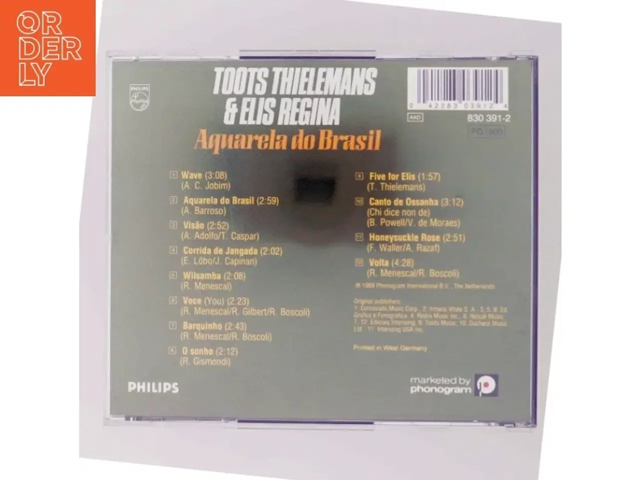 Billede 5 - CD med Toots Thielemans & Elis Regina fra Philips