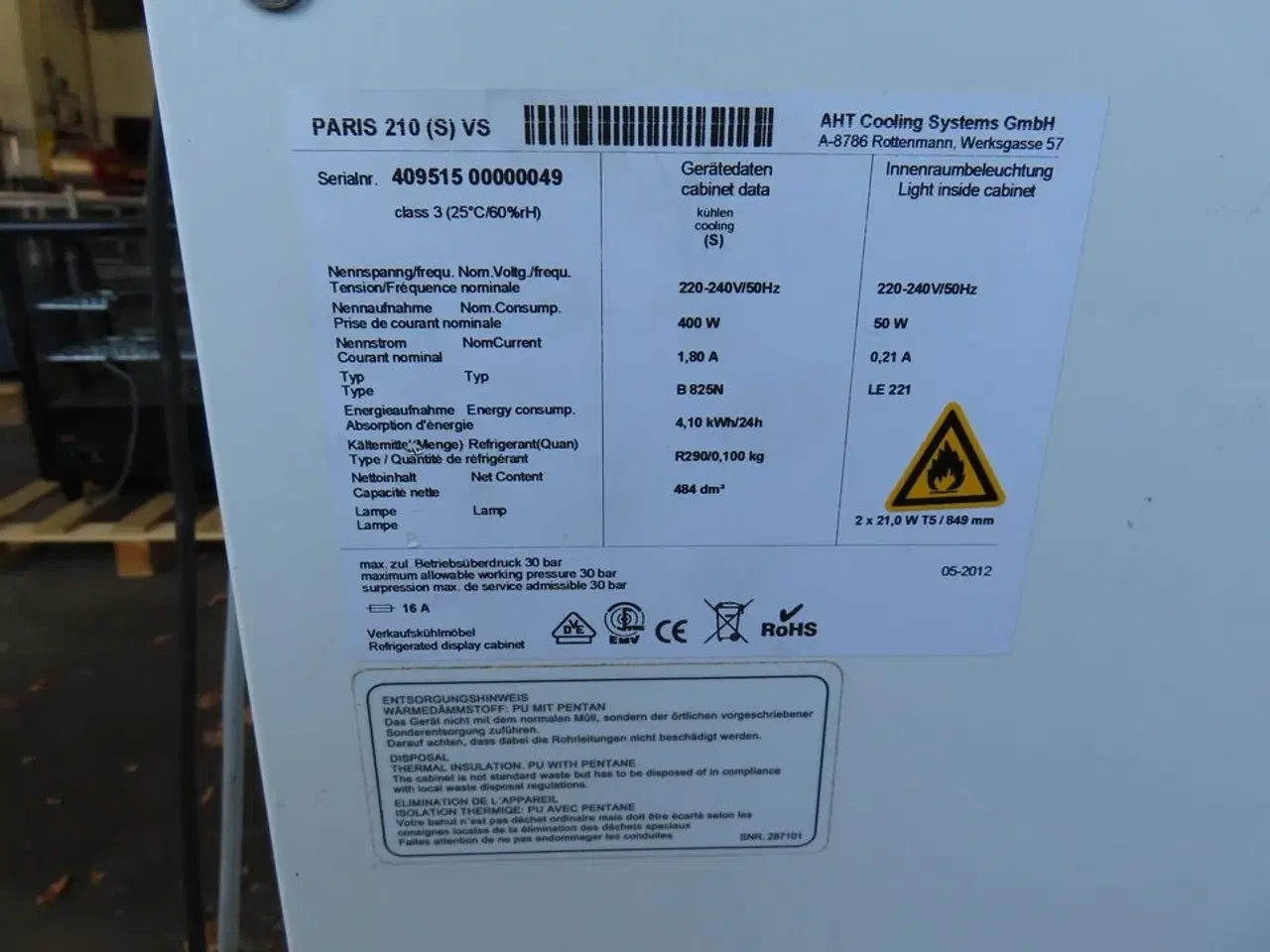 Billede 8 - Displayfryser med glas skydelåger