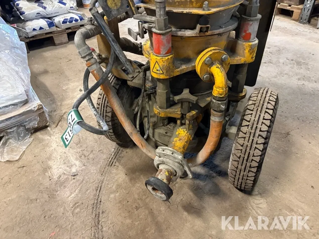 Billede 9 - Beton sprøjte Aliva SIKA 246.5 med slange