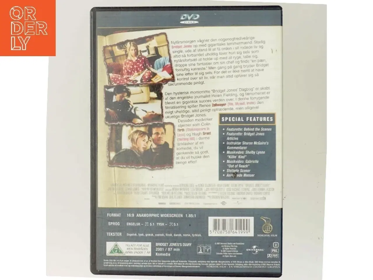 Billede 3 - Bridget Jones' Dagbog med Renée Zellweger (DVD)