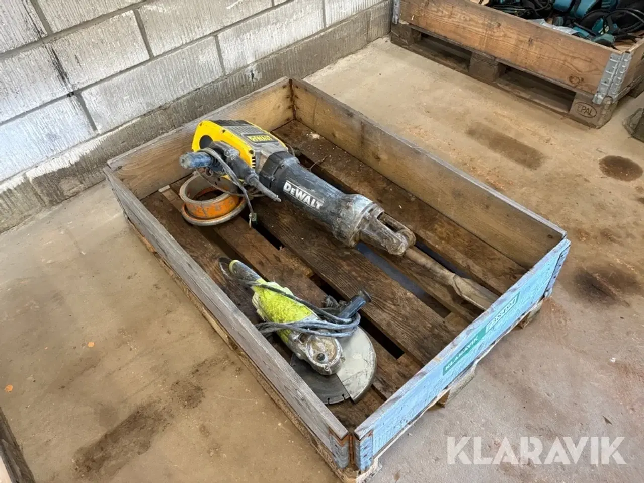 Billede 6 - Nedbrydningshammer og vinkelsliber Dewald D25980