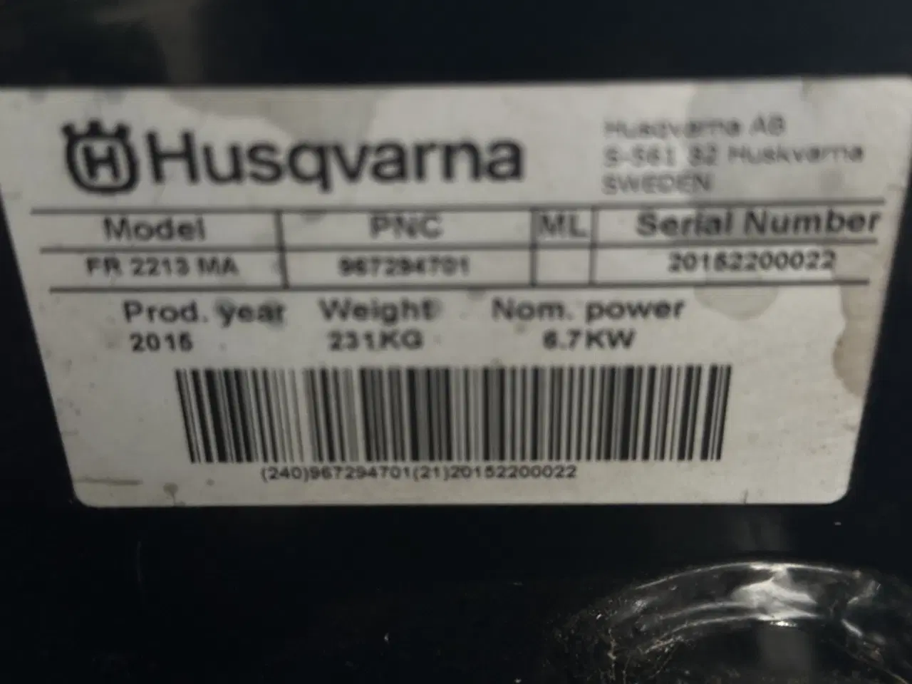 Billede 13 - Jonsered MA2213 Som ny 