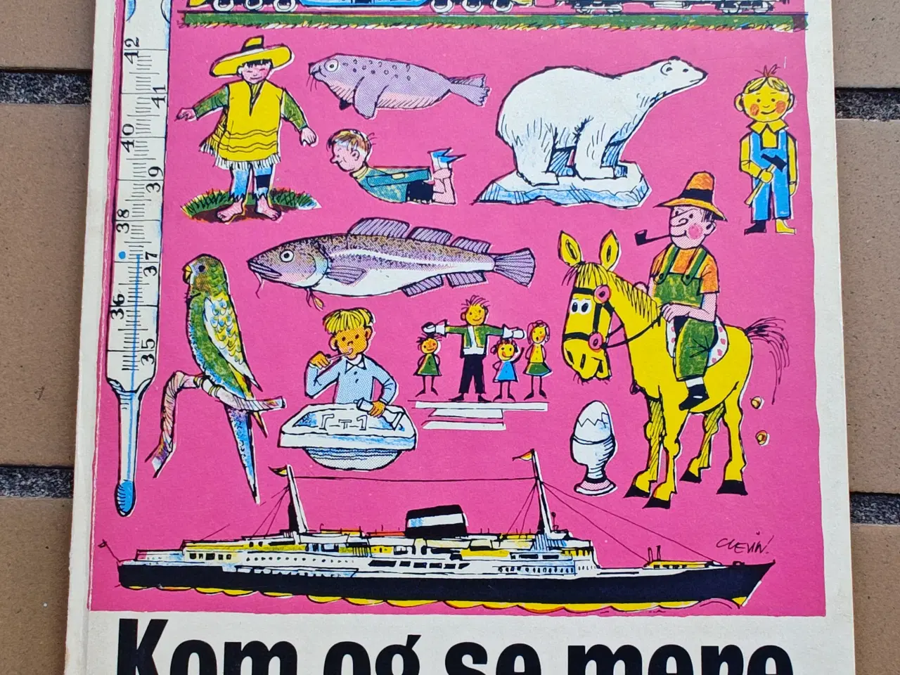 Billede 1 - Kom og se mere BOG af Jørgen Cleven udgivet 1970