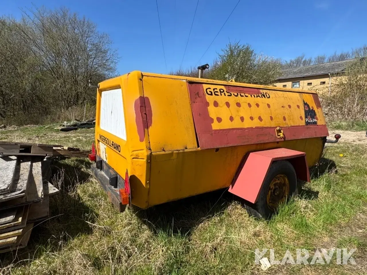 Billede 3 - Mobilkompressor Ingersollrand P250W