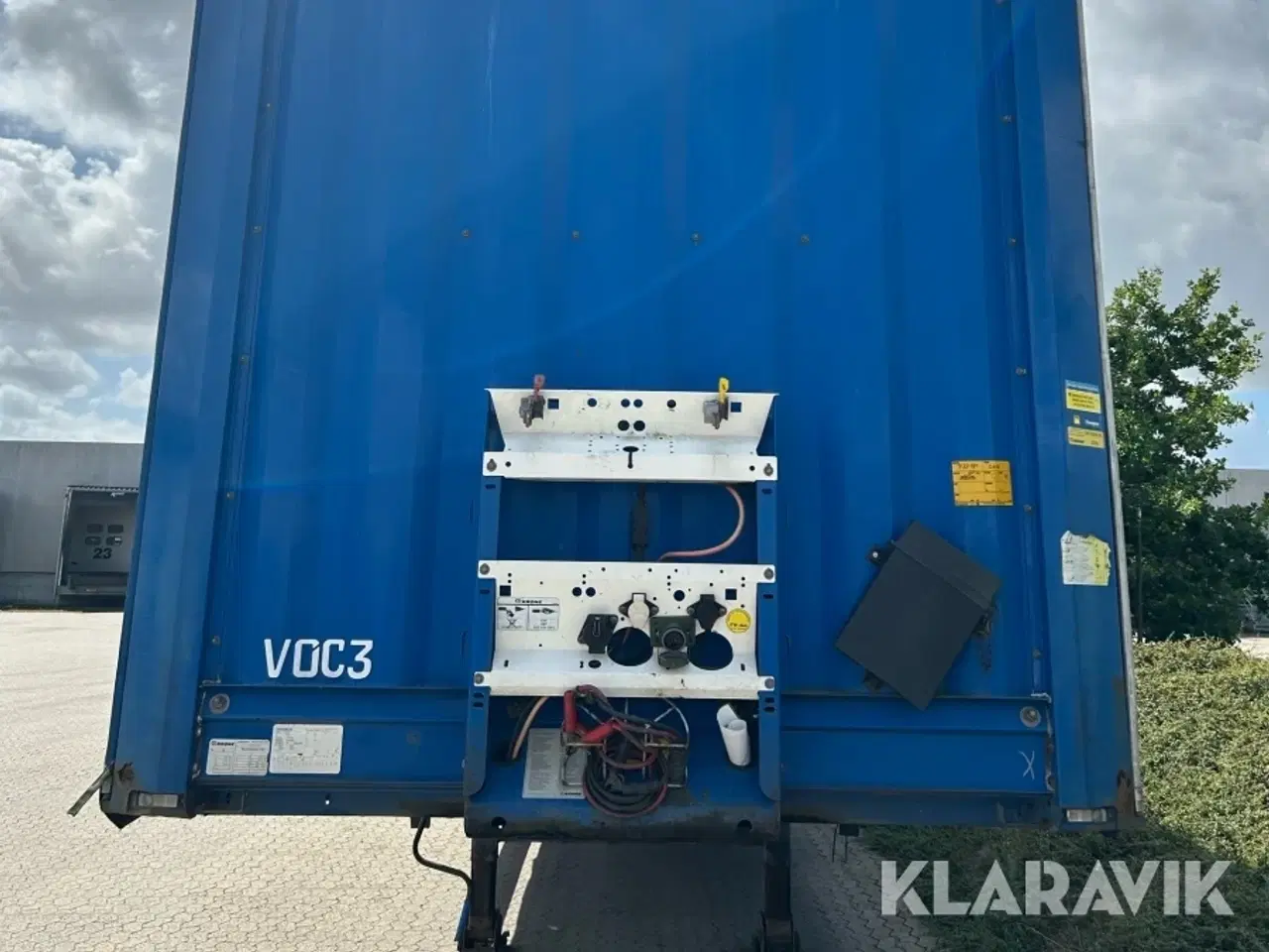 Billede 2 - Gardin trailer Krone SZP 18