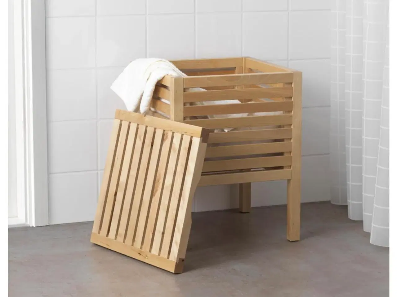 Billede 2 - IKEA Molger taburet med opbevaringsrum