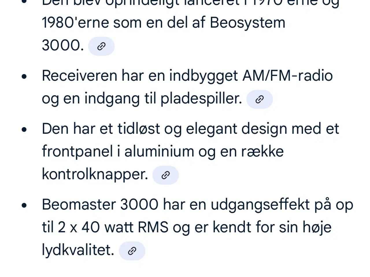 Billede 4 - AM/FM radio, Bang & Olufsen, Beomaster3000