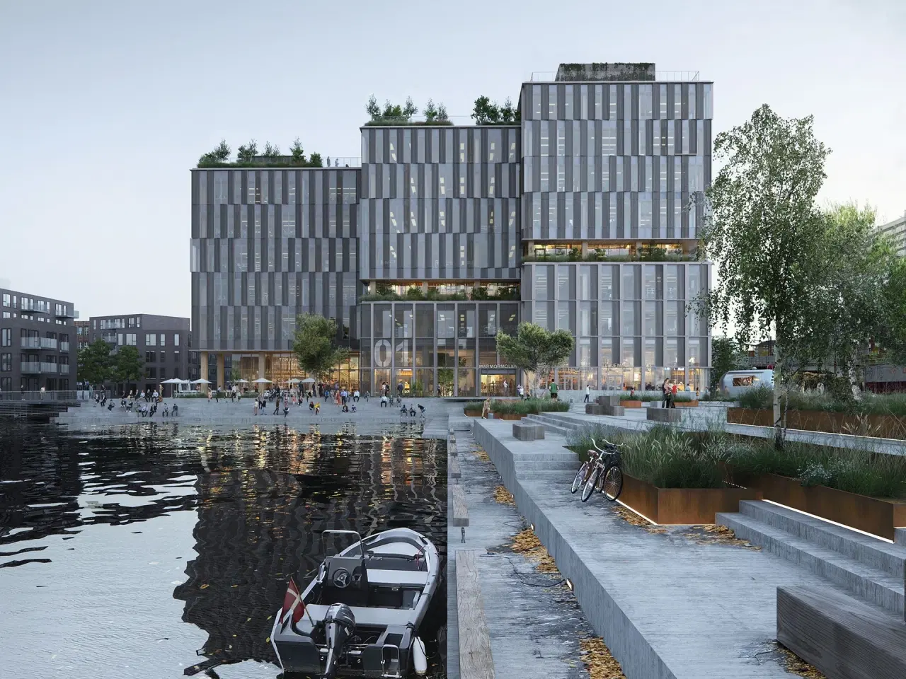 Billede 1 - Nordhavns nye flagskib for fremtidens kontor