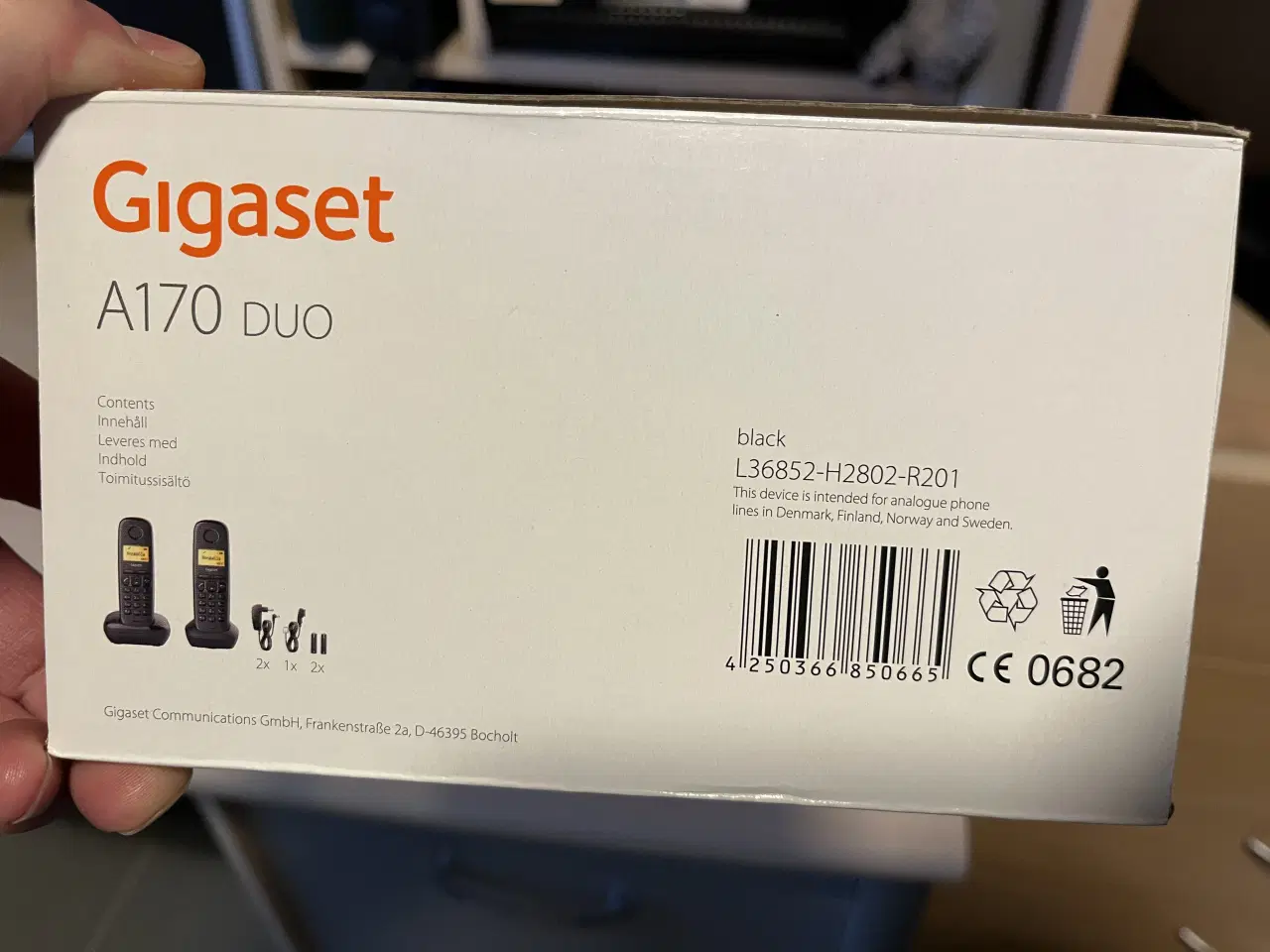 Billede 8 - Gigaset A170 Duo trådløs telefon med to håndsæt