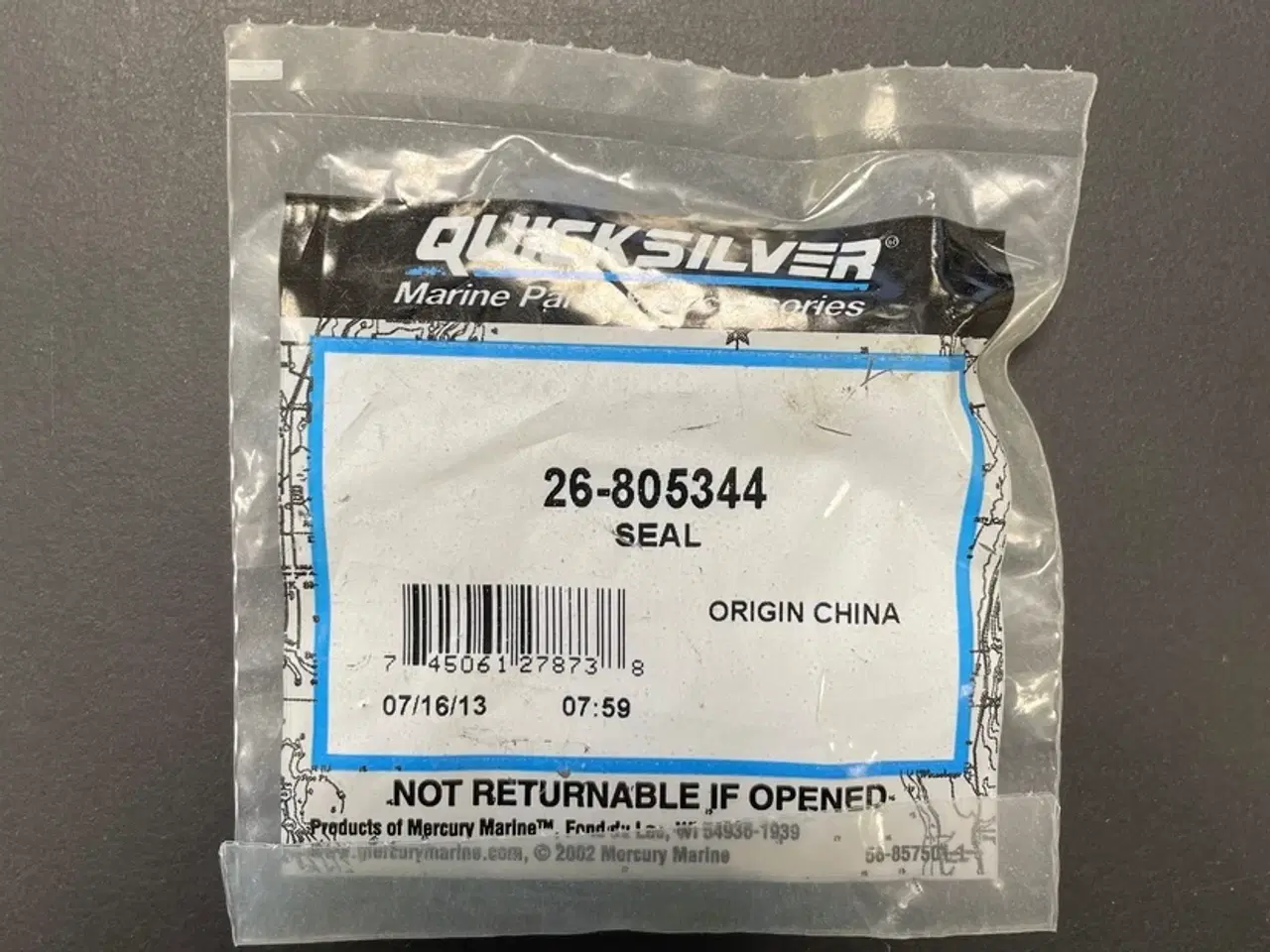 Billede 1 - Quicksilver Seal (.625 Outside Diameter)