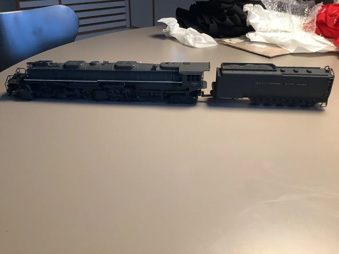 Billede 3 - h0 Big Boy 45 cm langt damplok.PRIS INKLUSIV FRAGT