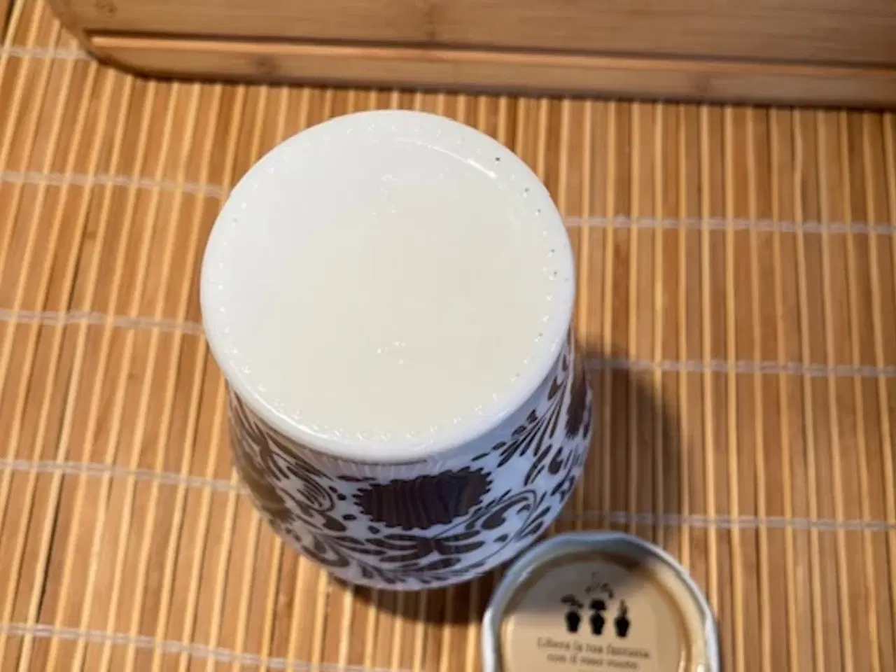 Billede 3 - Ikonisk Amarena Fabbri krukke i mælkeglas – 13,5 c